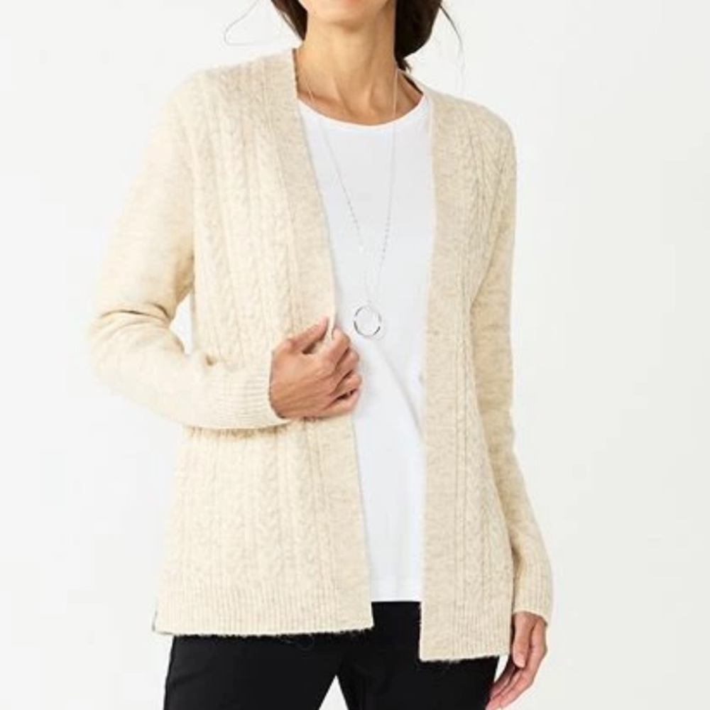 Croft & barrow extra cozy cardigan